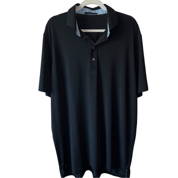 Greyson Other - Greyson Charlotte Hornets Polo Shirt XL Black Performance Stretch Golf NBA